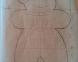 A picture of step 2 of Vickys Giant Gingerbread Men, GF DF EF SF NF.