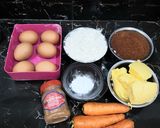 Foto langkah ke 1 dari resep Carrot Cake Palm Sugar.
