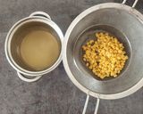 A picture of step 3 of Shravan special sweet Puran Kadubu.