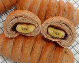 Foto langkah ke 7 dari resep Roti Cokelat Pisang Meses.