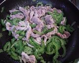 A picture of step 5 of Delicious! Goya Chanpuru (Bitter Melon Stir-Fry).