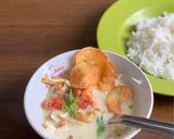 Foto langkah ke 5 dari resep Soto Ayam Kuah Santan Susu.