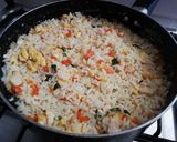 A picture of step 12 of Arroz chaufán.