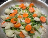 A picture of step 4 of Cashew Tofu (or Chicken).