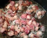 A picture of step 1 of Cheesy potatoes with sausage and bacon.