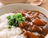 A picture of step 6 of Daikon Radish and Pork Belly Curry Rice.