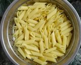 A picture of step 3 of Creamy Butter Chicken Pasta.
