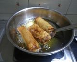 A picture of step 6 of Veg spring roll.