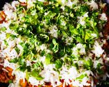 A picture of step 6 of Daal Biryani.
