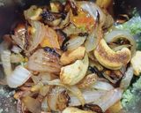 A picture of step 1 of Afghani egg curry.
