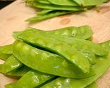 鮮菇筍香荷蘭豆的食譜步驟1照片