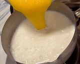 A picture of step 5 of Tropical Jackfruit agar-agar pudding.