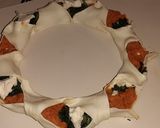 Foto del paso 8 de la receta: Tarta corona de calabaza y espinaca, entrada fiambre en hojaldre