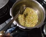 A picture of step 3 of Moong Methi Dal.