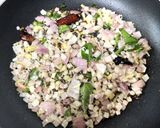 A picture of step 3 of Oats Thatte Idli Upma.