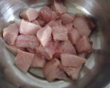 Foto del paso 2 de la receta: Chicharrón de Pescado con bastones de Camote, arroz con choclo y encurtido de Nabo a lo Carmelita