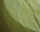 A picture of step 1 of Mango tres leches Cake.