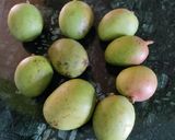 A picture of step 1 of Raw Mango And Coriander leaves Chutney(Sweet &Sour).