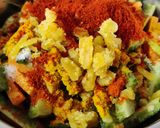 A picture of step 2 of Mix Veg Pickle.