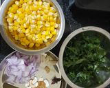 A picture of step 2 of Methi pulao.