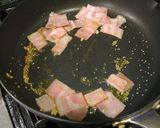 A picture of step 3 of Bacon and Spinach Penne Pasta.