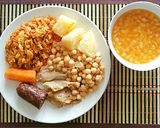 A picture of step 5 of Vegan Cocido Madrileño.