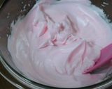 A picture of step 2 of Simple & Cute Sakura-Coloured Meringue Cookies.