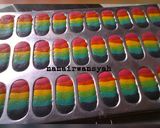 Foto langkah ke 8 dari resep Lidah Kucing Rainbow.