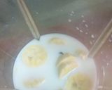 A picture of step 1 of Banana Shake.