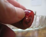 A picture of step 2 of Limited-Season Sweet Cherry Cake.