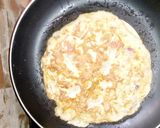 A picture of step 6 of Tortilla egg wrap.