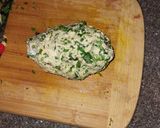 A picture of step 1 of Bathua Paratha.