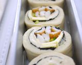 A picture of step 10 of Japanese-style Bread with Pollack Roe, Seaweed, Cheese, and Chikuwa.