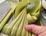 Gambar langkah 4 resipi Ketupat Palas Kelantan.