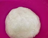 A picture of step 3 of Buttery tawa naan.