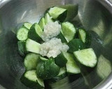 A picture of step 1 of A Guy's Recipe For Korean Style Instant Cucumber Pickles.
