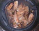 Foto del paso 1 de la receta Espaguetis marisco bacon con mojo verde