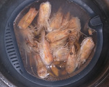Foto del paso 1 de la receta: Espaguetis marisco bacon con mojo verde