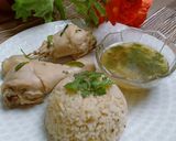 Foto langkah ke 4 dari resep Nasi ayam hainan ala bunda jkb 😋😎.