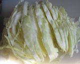A picture of step 1 of Easy Microwave Sauerkraut.