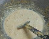 A picture of step 3 of Mohanthal (Traditional Indian Fudge).