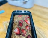 Foto del paso 3 de la receta: Budín de arándanos y frutilla, sin harinas, sin azúcar