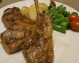 A picture of step 7 of Easy Lamb Chops.