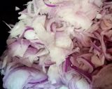 A picture of step 2 of White biryani.