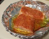 A picture of step 5 of Slap Ya Mama Baked Salmon.