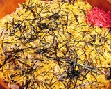 A picture of step 10 of Chirashi Sushi (5 Ingredient Chirashi Sushi).