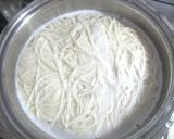 A picture of step 4 of Tomato and Okra Milky Way Somen Noodles for Tanabata.