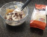 A picture of step 4 of 60 Second softy choc chip cookie (in a mug).