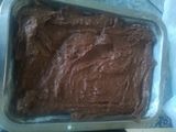Brownie de porotos rojos y cacao amargo..💖