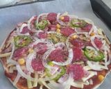 A picture of step 7 of Easy Pizza Crust, No Need To Knead.
